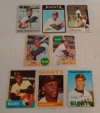 8 Different Vintage Topps Regular Base Willie McCovey Baseball Card Lot HOF 1963 1964 1967 1968 1969