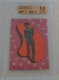 Vintage 1984 Topps Sticker Insert #24 Michael Jackson Non Sport BGS Beckett GRADED 9.5 GEM Low Pop