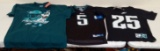 3 Philadelphia Eagles McNabb Kids Jersey McCoy Shirt Lot New Tags Childrens XL Adult S XL