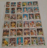 72 Different Vintage 1973 Topps MLB Baseball Card Lot Some Stars