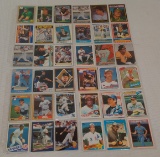 72 MLB Baseball Star Card Lot HOFers Canseco Boggs Biggio John ARod Ripken Morgan Seaver Johnson RC