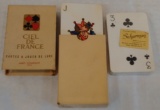 2 New Playing Card Decks Ciel De France Miro Company & Schurman