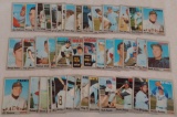 43 Vintage 1970 Topps Baseball Card Lot