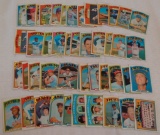 47 Different Vintage 1972 Topps MLB Baseball Card Lot