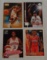 4 Allen Iverson 76ers NBA Basketball Rookie Card RC Lot Topps Ultra HOF