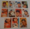 11 Vintage 1950s Baseball Card Lot Rubber Band Damage 1953 1954 1955 1956