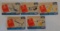 5 Rare 1940s Vintage Peco Candy Cigarettes Navy Airplane Untorn Card Lot