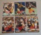 6 Different 1995 Pro Line Classic Printer's Proof Insert Lot Steelers Woodson O'Donnell Stewart