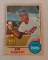 Vintage 1968 Topps Baseball Card #80 All Star Trophy Rookie Rod Carew HOF Twins 2nd Year Solid
