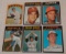 6 Vintage 1971 1972 Topps Baseball High Number Card Lot Nice Conditions