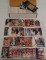 Approx 600 NBA Basketball Card Long Box w/ Stars Jordan Ewing Barkley Pippen Olajuwon w/ Sandman