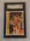 1986-87 Fleer NBA Basketball Sticker Insert #7 Magic Johnson SGC GRADED 92 8.5 NRMT MINT Lakers HOF