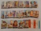 70 Vintage 1965 Philadelphia Brand NFL Football Card Lot Stars Jim Brown Tarkenton Play Olsen