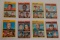 Vintage Complete Subset 1972 Topps NFL Football Leader Cards #1-8 Stars HOFers