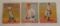 3 Vintage 1933 Goudey Baseball Card Lot Al Spohrer Sam Byrd Yankees Joe Judge