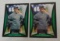 2008 Bowman Regular & Chrome NFL Football John Harbaugh Rookie Card RC Pair Ravens Head Coach