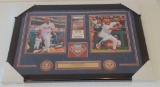 Bryce Harper Phillies Framed & Matted Photo 1st Game Ticket Patch Nameplate Gift Man Cave Game Room