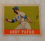 Vintage 1948 1949 Leaf Baseball Card #125 Andy Pafko Rookie RC Cubs