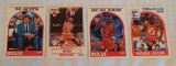 4 Vintage NBA Basketball Hoops Card Lot Michael Jordan Phil Jackson Bulls HOF