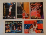 5 Michael Jordan NBA Baseball Card Lot Bulls HOF Ultra Fabulous 50s Insert Beam Team & More