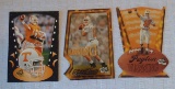 3 Press Pass 1998 Football Rookie Card Lot Peyton Manning Tennessee Die Cut