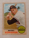 Vintage 1968 Topps Baseball Card #20 Brooks Robinson Orioles HOF