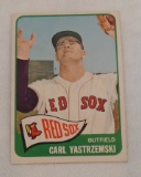 Vintage 1965 Topps Baseball Card #385 Carl Yastrzemski Yaz Red Sox HOF Very Solid Condition