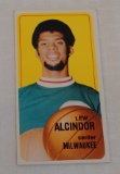 Vintage 1970-71 Topps NBA Basketball Card #75 Lew Alcindor 2nd Year Kareem HOF Bucks Tall Boy