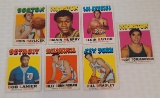 7 Vintage 1971-72 Topps NBA Basketball Card Star HOF Lot Bradley Baylor Lanier Havlicek Cunningham