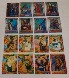 16 Different 1990s Topps Finest NBA Basketball Card Lot Stars Rookies Magic Payton Penny Webber Bird