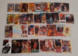 36 Different Michael Jordan NBA Basketball Card Lot Inserts Sticker Bulls Fleer Topps Pump Up Jam