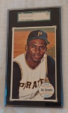Vintage 1964 Topps Giant Baseball Card #11 Roberto Clemente Pirates HOF SGC GRADED 7 EX+