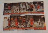 1996-97 Upper Deck Greater Heights NBA Basketball 10 Card Jumbo Set Michael Jordan Bulls HOF