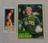 Vintage Larry Bird Topps NBA Basketball Rookie & 2nd Year Crad Lot RC 1980-81 Single 1981-82 Celtics