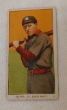 Vintage T206 Baseball Tobacco Card Pre War Piedmont Back Low Grade Byrne St Louis National