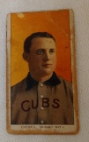 Vintage T206 Baseball Tobacco Card Pre War Piedmont Back Low Grade Overall Chicago Cubs