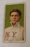 Vintage T206 Baseball Tobacco Card Pre War Piedmont Back Low Grade Weimer New York National