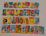 33 Vintage Topps 1964 1968 NFL Football Card Lot Team Cards Maynard Snead Checklist