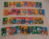 39 Vintage 1969 Topps NFL Football Card Lot Solid Conditions