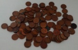 Huge Lot Wheat Pennies Lincoln 120+ US Coin Coins