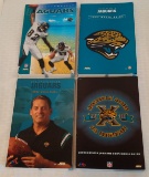 4 Jacksonville Jaguars Official Media Guide Lot NFL Football 2001 2002 2003 2004