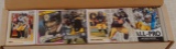 Approx 800 Box Full All Pittsburgh Steelers NFL Football Cards w/ Stars Big Ben Watt JuJu