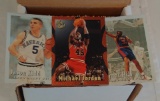 1994-95 NBA Basketball Topps Embossed Complete Card Set Jordan Kidd Hill Rookies