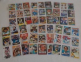 54 NFL Football Star Card Lot