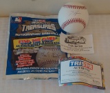 Autographed Signed ROMLB Baseball TriStar Hidden Treasures COA Rich Harden Athletics A's