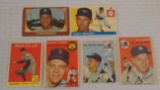 Vintage 1950s Baseball Card Lot Bowman Topps 1954 1955 1958 White Ford Elston Howard