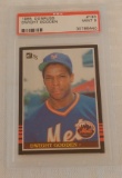 Vintage 1985 Donruss Baseball Rookie Card RC #190 Dwight Doc Gooden Mets PSA GRADED 9 MINT