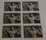 6 Bulk Dealer Lot 1990 Score Baseball Card #697 Bo Jackson Bat Shoulder Pads Famous Photo NFL