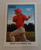 2011 Tri Star Obak Rookie Card #88 Mike Trout Angels RC MLB Baseball