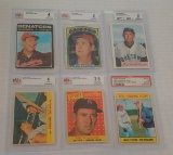 6 BGS Beckett PSA GRADED Ted Williams Baseball Card Lot 1958 1969 1971 1972 1989 Topps Bowman